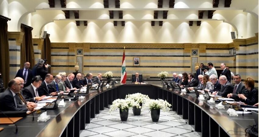  مجلس الوزراء… أو مجلس الأمن القومي الأميركي – فرع بيروت.